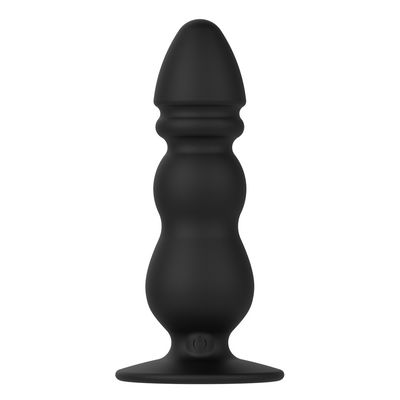 El negro 10 apresura el empaquetado discreto anal de Ring Vibrator el 11.3cm del varón de los juguetes del sexo