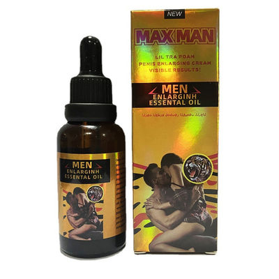 Hombre de oro de MAXMAN que agranda la ampliación 50ml del pene del aceite esencial