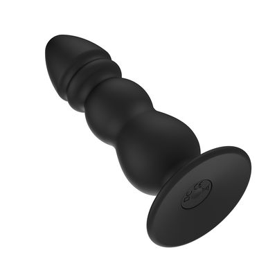 El negro 10 apresura el empaquetado discreto anal de Ring Vibrator el 11.3cm del varón de los juguetes del sexo