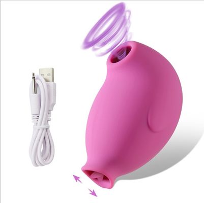 Sexo eléctrico Toy Sucking Vibrator For Women de la lengua del modo de la vibración de ROHS 10