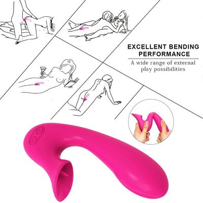 Modelos recargables de la vibración de Honey Sex Toys Low Noise 50dB 12 del punto de G