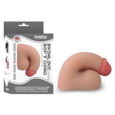 sexo suave Toy Realistic Bulges For Lesbian del consolador del gallo de 5inch 126m m Limpy
