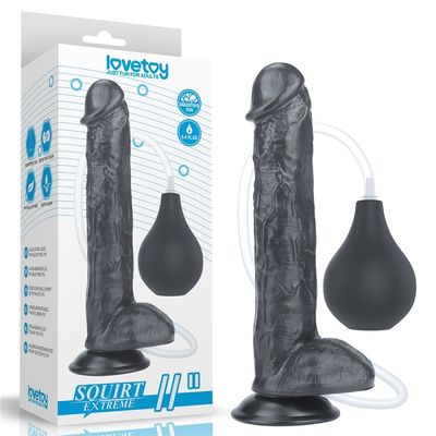 11 masturbación de eyaculación realista de la prenda impermeable del consolador de la pulgada 22cm