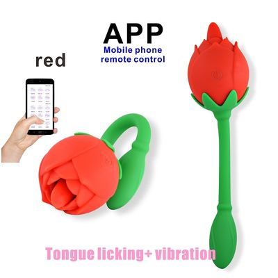Entrerrosca que chupa el huevo vibrante de poco ruido del control 45dB del APP del juguete del sexo del vibrador
