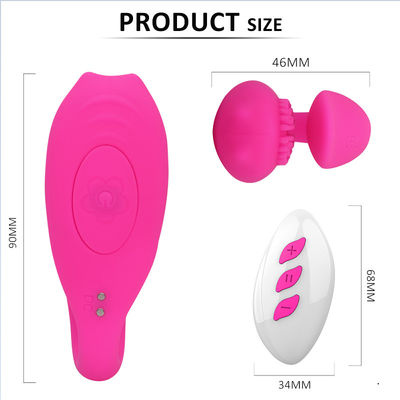 Estimulador en forma de &quot;U&quot; del clítoris del vibrador del sexo del juguete del punto inalámbrico erótico de G
