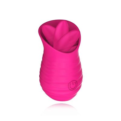 Massager de lamedura eléctrico 7000RPM del huevo de Rose Red Vibrator Sex Toy de la carga por USB