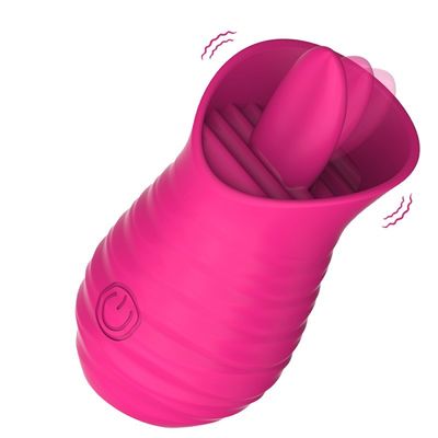 Massager de lamedura eléctrico 7000RPM del huevo de Rose Red Vibrator Sex Toy de la carga por USB