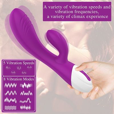 ROHS certificó la carga por USB del juguete del sexo del vibrador para el estimulador del clítoris del punto de G