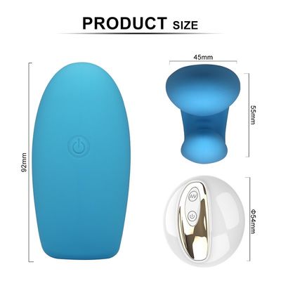 Tipo ODM teledirigido de 2 motores U de la radio del ABS de Toy Silicone del sexo del vibrador