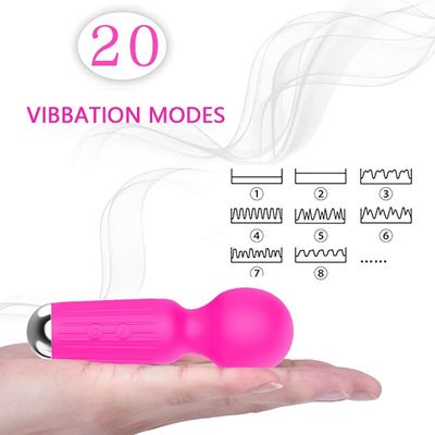 Punto mágico impermeable de G de la vara Ipx5 20 frecuencias del pene del consolador para las mujeres