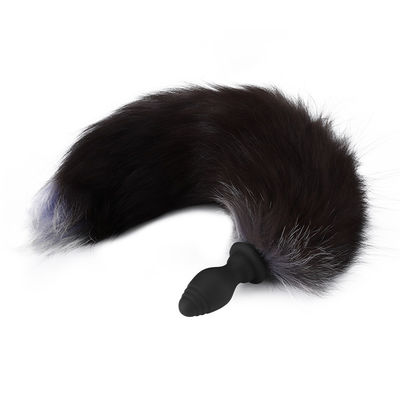 Enchufe astuto teledirigido los 45cm anales de la cola del OEM para los juegos de las mujeres BDSM