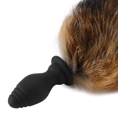 Enchufe astuto teledirigido los 45cm anales de la cola del OEM para los juegos de las mujeres BDSM