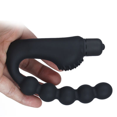 Control inalámbrico el 11cm del enchufe anal en forma de &quot;U&quot; de 10 frecuencias impermeable