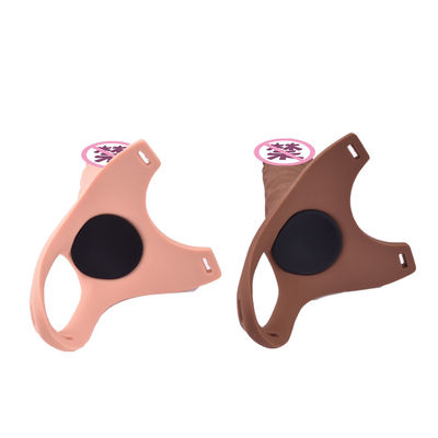 Correa hueco ajustable en la manga amistosa del pene de la piel flexible de Dong los 26cm