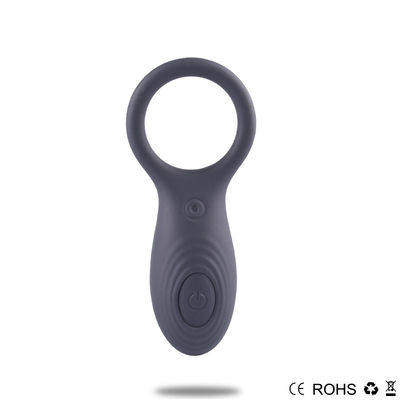 Frecuencia para hombre 50DB de Ring Vibrator 13 del pene de los juguetes del sexo de los adultos del silicón de poco ruido