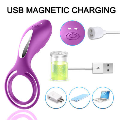 Vibrador masculino ROHS de Ring Sex Toy Love Ring del pene de la eyaculación del retraso