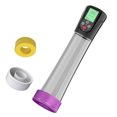 El sexo para hombre recargable del USB juega el PVC automático de la bomba los 29cm del pene