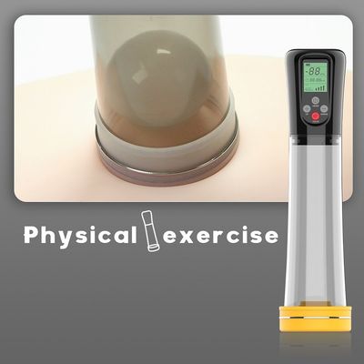 El sexo para hombre recargable del USB juega el PVC automático de la bomba los 29cm del pene