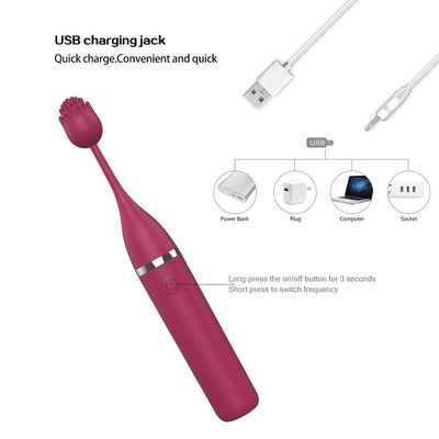 El sexo para mujer del masaje de la entrerrosca juega prenda impermeable del vibrador IPX6 del punto de G
