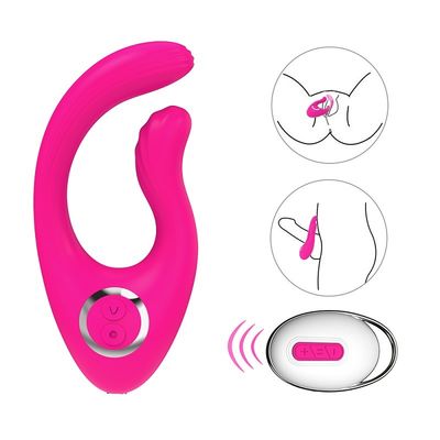 Tipo teledirigido frecuencia IPX7 del huevo U de la radio del CE del vibrador 9