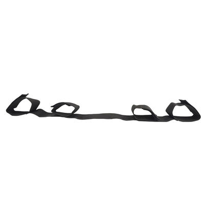 Esclavo de nylon Handcuffs del tobillo de la pierna de la esclavitud del fetiche del sexo de los juegos BDSM del SM los 57cm