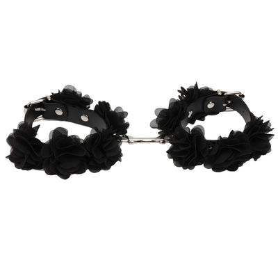Bdsm de lujo de nylon negro fijó los juguetes del sexo de la restricción de la esclavitud que ROHS aprobó