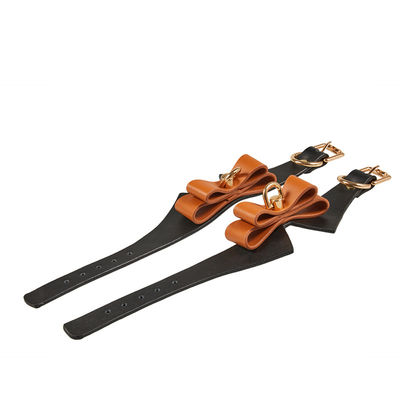 9Pcs cubren esclavitud del fetiche con cuero del sexo del SM esposan la mordaza Whip Rope del cuello de las abrazaderas de la entrerrosca