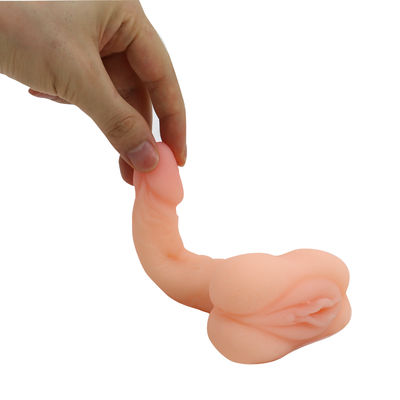 Taza automática realista los 20cm del Masturbator del consolador grande realista de la TPE