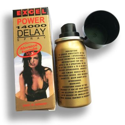 El pene prolonga el espray 45ml del retraso del poder 14000 de Excel del tiempo largo aprobado por la FDA