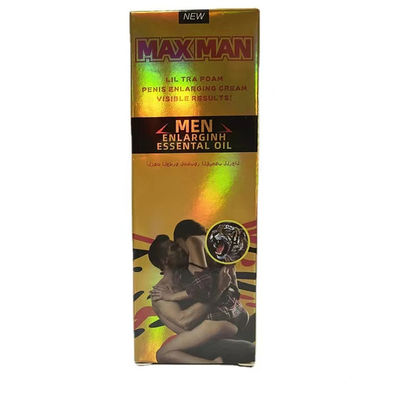 Hombre de oro de MAXMAN que agranda la ampliación 50ml del pene del aceite esencial