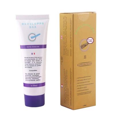 Pene herbario del espesamiento 50ml del aumento de la crema del sexo del tiempo largo del retraso del sexo